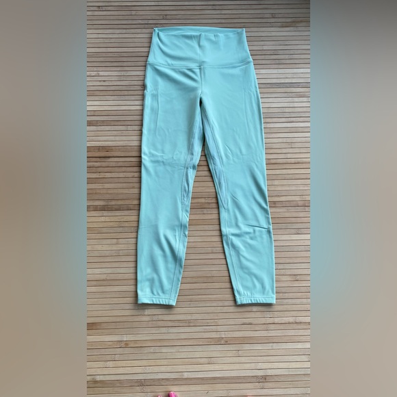 Lululemon Align High-Rise Pant 28" Kohlrabi Green size 6 - Picture 8 of 12